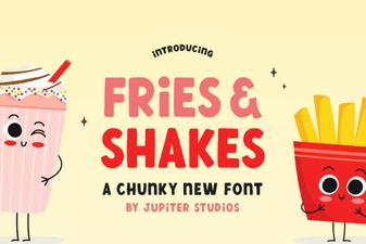 A Modern Font for Bold Food Branding