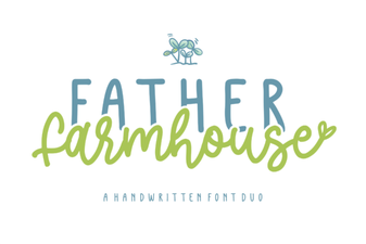 Father Farmhouse Font: a Rustic Design Resource
