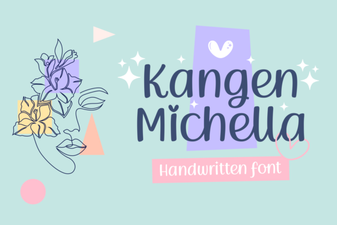 Kangen Michella Font: Design Inspiration & Projects
