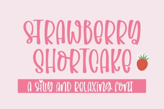 Strawberry Shortcake Fonts for Design Projects